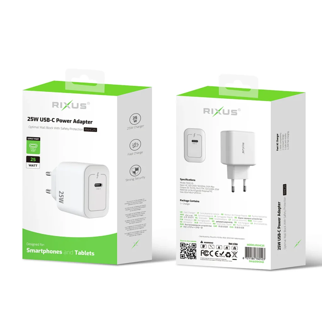 25W USB-C Power Adapter