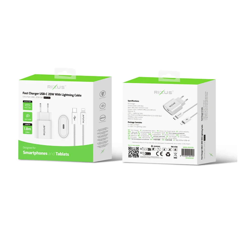 Fast Charger USB-C 20W