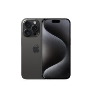 iPhone 15 Pro 128GB Black Titanium – Absolut Toppskick (A) & 100% Originalbatteri!