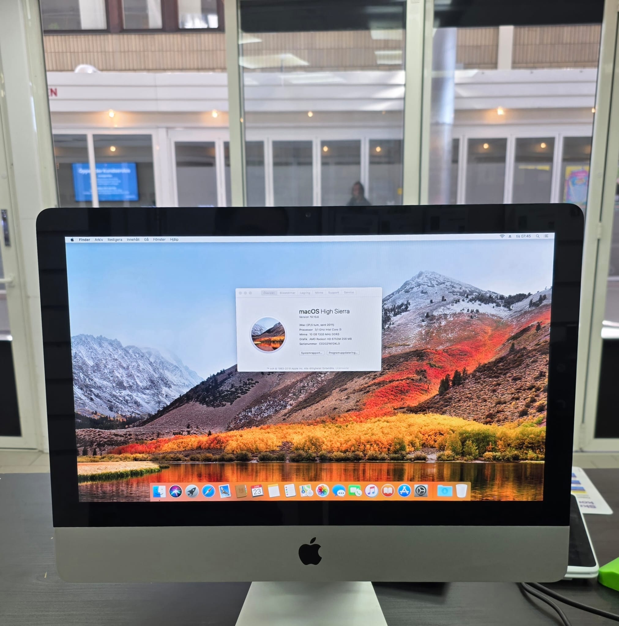 iMac 21,5" (2011) | 3,1 GHz i3 | 10 GB RAM